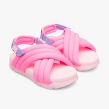 Camper Oruga Sandals Neon Pink - Kids Singapore AUPZJG-025